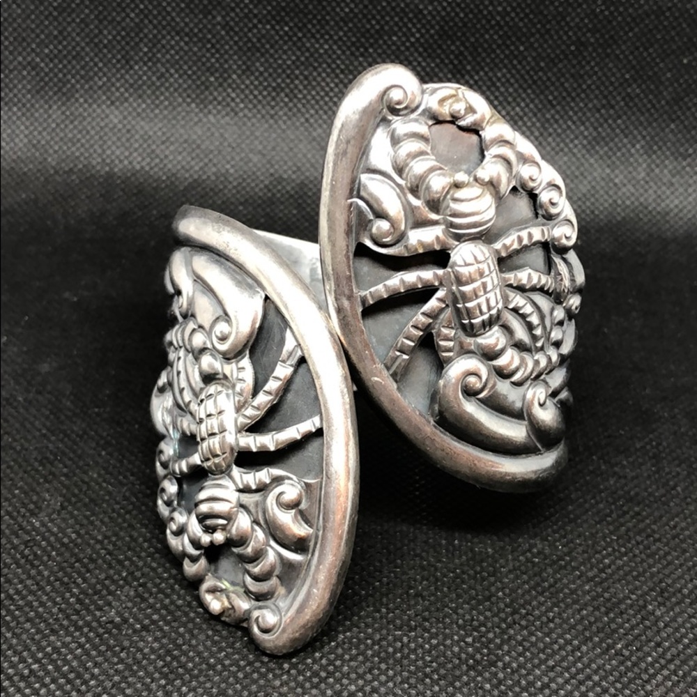 Vintage L.S Taxco double Spider bracelet